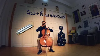 CELLO and BLUES HARMONICA at the same time!