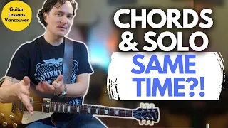 Can you play CHORDS and SOLO at the SAME TIME?