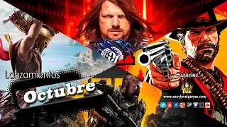 Lanzamientos de Videojuegos - Octubre 2018