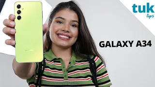 Galaxy A34! 7 coisas para fazer quando tirar da caixa