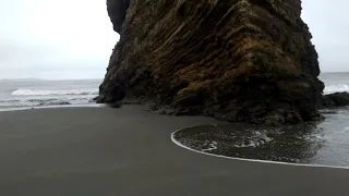 Highway 101 Needle Rock Cape Blanco Oregon sea stack