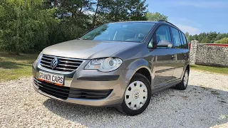 Volkswagen Touran 2008 1.6 8v MPI 102KM Conceptline Prezentacja Samochodu