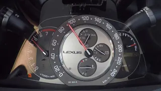 Lexus IS 200 Kompresor 0-160 km/h