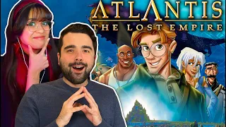 ATLANTIS IS SO UNDERRATED! Atlantis: The Lost Empire Movie Reaction! MILO & KIDA ARE GOALS