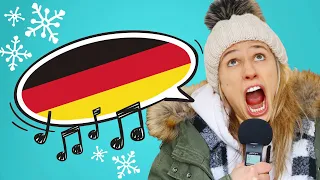 The 3 most common GERMAN WINTER SONGS - Sing with me!