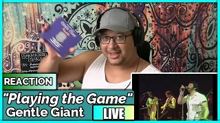 Gentle Giant- Playing the Game LIVE (REACTION & REVIEW)