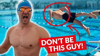 5 BIGGEST Mistakes Swimmers Make at Swim Meets