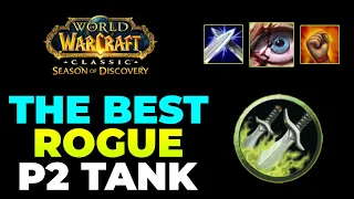 THE BEST Rogue TANK PvE Guide & Build Season of Discovery Phase 2 - World of Warcraft