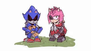Rusty Rose and Metal Sonic FRIENDSHIP?! (Sonic Prime Comic Dub)