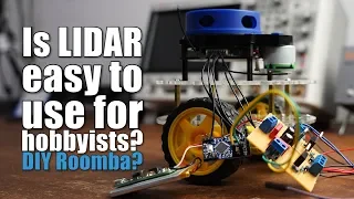 Is LIDAR easy to use for hobbyists? DIY Roomba? Obstacle Avoidance System for Robotics