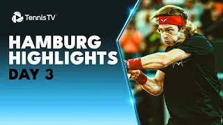 Rublev Faces Zapata Miralles; Ruud, Zverev & More In Action | Hamburg 2023 Highlights Day 3