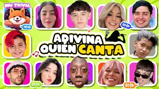 Adivina Quién Canta 💃🏻🔥👨🏻‍🎤Ami Rodriguez,Alisson Mia, Soy Pau, Peso Pluma, Crymua, Xavi, Tenge Tenge