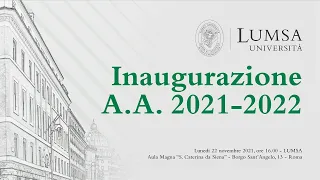 Cerimonia di Inaugurazione Anno Accademico 2021-2022