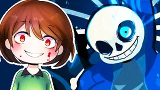 СУПЕР BAD TIME - САНС VS ЧАРА ! - Undertale: Underfight