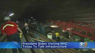 POTUS visits NYC today