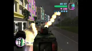 GTA VICE CITY - The Rhino Tank - Steal it like a Man - Keep it Forever destroy the city