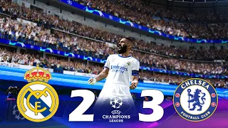 Recreación Real Madrid 2-3 Chelsea - Uefa Champions League 2022