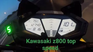 Kawasaki z800 top speed in 2023 🫡😱