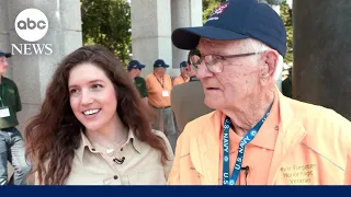 WWII vet's granddaughter honors grandpa on D-Day