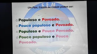 2º   POPULAÇÃO MUNDIAL   1ª PARTE