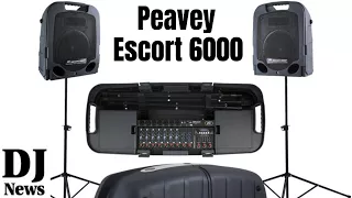 #Peavey ESCORT® 6000 Portable PA System For Wedding DJs | Disc Jockey News