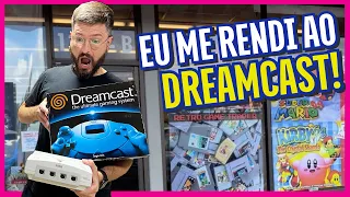 Eu me rendi ao DREAMCAST! Caçada gamer numa loja INSANA nos Estados Unidos
