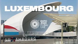 Luxembourg Pavilion Must Visit with Giant Slide | Expo2020 Dubai #luxembourgpavilion
