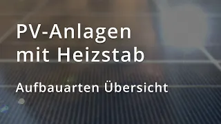 Photovoltaik mit Heizstab - Aufbauarten Übersicht | PV Warmwasserproduktion