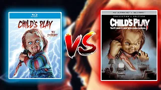 CHILD'S PLAY (1988) BLU-RAY VS 4K BLU-RAY COMPARISON