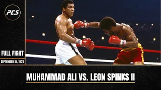 Muhammad Ali vs. Leon Spinks II | Full Fight | Highlights