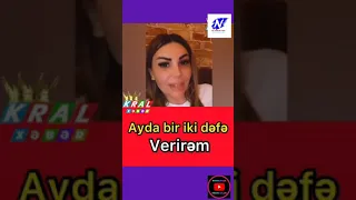 18+ Biyabırçılıq!Müğənnidən etiraf!Ayda iki dəfə verirem!