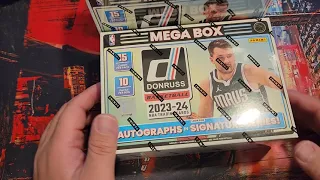 2023-24 Donruss Basketball 2 Mega Boxes! Wemby hunt! Lebron #'d.