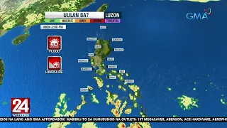 Mindanao, apektado ng Intertropical Convergence Zone o ITCZ; Thunderstorms... | 24 Oras Weekend
