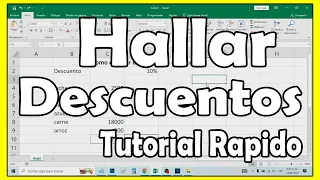 Como calcular un descuento en Excel paso a paso - comoconfigurar