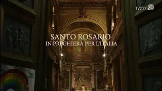 Santo Rosario, In preghiera per l'Italia