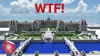 Top 10 LARGEST Minecraft Houses Ever Built