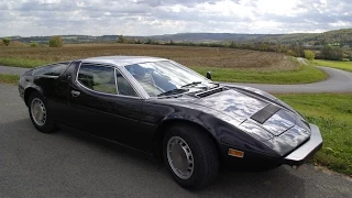 1975 Maserati Bora - 10 Minute Drive Starting to Explore Handling