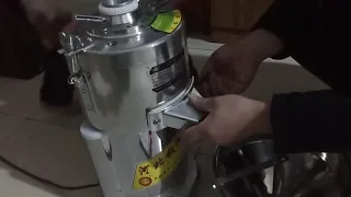 Assembly video of the Commercial Electric Sesame Peanut Butter Grinding Machine