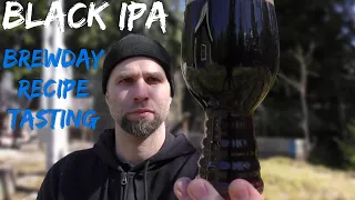Black IPA - Brewday, recipe & tasting video!