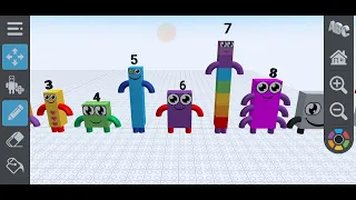 draw bricks number blocks band 1 to 10