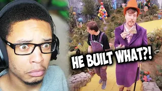 I Built Willy Wonka's Chocolate Factory! REACTION