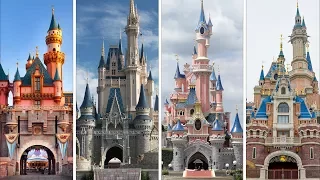 Evolution Of Castles In Disney Theme Parks! DIStory Episode 3: Disney Theme Park History