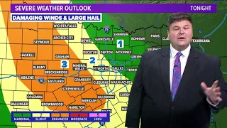 DFW Weather | More rain expected overnight in 10-day forecast