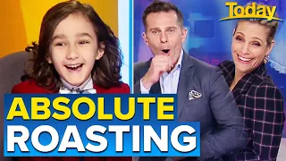 7-year-old comedian JJ Pantano ROASTS DC and Belinda! | Today Show Australia