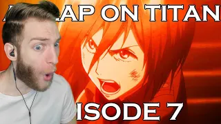 THAT TITAN FIGHTS TITANS?!?! Reacting to "A Slap on Titan Ep.7" ASOT!