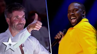 A COMEDY MASTERCLASS from Axel Blake | Semi-Finals | BGT 2022