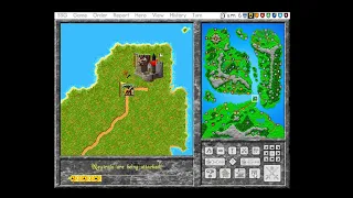 Warlords 2 Deluxe - PC DOS Game - 1993, SSG. Longplay, Complete - Erythea Campaign (Default map).