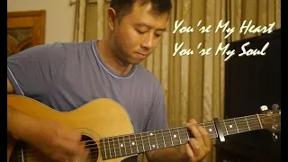 You're My Heart, You're My Soul (Cover with lyrics and chords) - Pierre