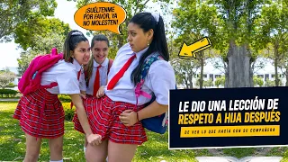 Madre dio Gran lección a hija burlona de aprender a respetar | Le dio una lección de respeto a hija