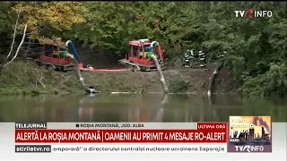 Galerie de golire a lacului Tăul Mare surpată, majoritatea localnicilor refuză evacuarea